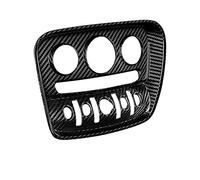 QASULER Car Central Air Conditioning Control Panel True Carbon Decorative Cover Sticker For BMW, for MINI, Cooper S F54 F55 F56 F57 Car Styling Car Air Vent Decoration(F54 A)