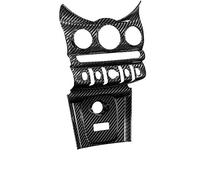 QASULER Car Central Air Conditioning Control Panel True Carbon Decorative Cover Sticker For BMW, for MINI, Cooper S F54 F55 F56 F57 Car Styling Car Air Vent Decoration(F55 F56 F57)