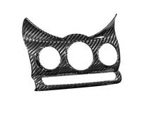 QASULER Car Central Air Conditioning Control Panel True Carbon Fiber Decorative Cover Sticker, for BMW, for MINI, CooperS F54 F55 F56 F57 Car Styling Car Air Vent Decoration(F55 F56 F57B)