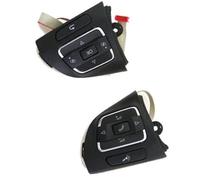 QASULER Car Cruise Control Button, for Golf, for MK6 2009-2013, for Jetta, for MK6 2011-2014 Multi-Function Steering Wheel Audio Control Switch Button 5C0959538A Steering Wheel Switch Kit