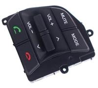 QASULER Car Cruise Control Button, for Hyundai, for Sonata, for LF 2016 2017 2018 2019 Car Steering Wheel Control Multifunctional Volume Cruise Control Switch Button Steering Wheel Switch Kit(BLACK Le