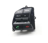 QASULER Car Cruise Control Button, for Hyundai, for Sonata LF 2016 2017 2018 Car Multifunction Steering Wheel Audio And Control Switch Cruise Button Steering Wheel Switch Kit(BLACK Left)