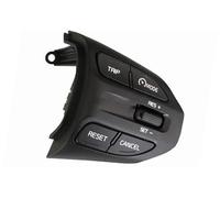 QASULER Car Cruise Control Button, for Kia, for Rio 2018 2019, for Morning 2018 Car Steering Wheel Phone Cruise Control Button Volume Control Switch 96720-G6010-A Steering Wheel Switch Kit(BLACK 3)