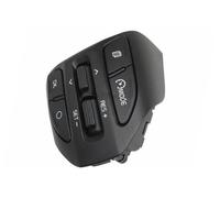 QASULER Car Cruise Control Button, for Kia, for Rio 2018 2019, for Morning 2018 Car Steering Wheel Phone Cruise Control Button Volume Control Switch 96720-G6010-A Steering Wheel Switch Kit(BLACK 2)