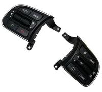 QASULER Car Cruise Control Button, for Kia, K5 2016 2017 2018 2019 Multifunction Steering Wheel Menu Volume Adjustment Switch Cruise Control Button Car Accessories Steering Wheel Switch Kit(BLACK Set)