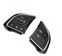 QASULER Car Cruise Control Button, for Mitsubishi, for Trito, for Outlander, for Xpander, for Strada Cruise Control Switch Steering Wheel Button Audio Volume Switch Auto Parts Steering Wheel Switch Ki