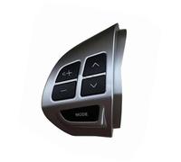QASULER Car Cruise Control Button, for Mitsubishi, L200, for Outlander, for ASX, for Montero Car Multifunction Steering Wheel Button Cruise Control Switch Button 8701A087 Steering Wheel Switch Kit(BLA