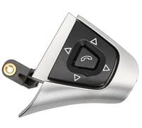 QASULER Car Cruise Control Button, for SCANIA, for P G R T Series 1881593 Cruise Control Switch Speed Steering Wheel Button Knob Autocruise Menus Dashboard 1881591 Steering Wheel Switch Kit(BLACK Righ
