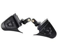 QASULER Car Cruise Control Button, for SCANIA, for P G R T Series Truck Steering Wheel Button Knob Autocruise Menus 5Pins 1870910 1870909 Cruise Control Switch Speed Steering Wheel Switch Kit(BLACK Se