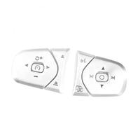 QASULER Car Cruise Control Button, for VOLVO, for XC60 XC90 S90 S60 V90 V60 Steering Wheel Audio Volume Control Switch Button Trim Cover Sticker Music Control Switch Steering Wheel Switch Kit