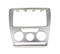 QASULER Car DVD/CD Radio Stereo 2DIN Fascia Panel Refitting Frame Facia Trim Install Mount Kit, for Skoda, for Octavia, 2007-2009 Vehicle Radio Dash Frame