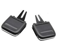 QASULER Car Front Rear Air Conditioning AC Vent Grille Clip Slider Repair Kit, for Porsche, for, 2014-2017 95B819200 95B819700 Car Air Vent Clip(BLACK L and R 2PCS)