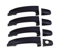 QASULER Car Front Rear Lh rh Exterior Door Handle Black, for, for Everest, T6 T7, for Bt50 2012-2020 Ab3926224a46aa Uc9m59415 External Replacement Door Handle(A Set 4pcs)