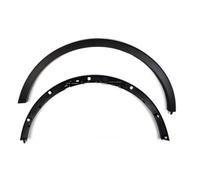 QASULER Car Front Rear Wheel Eyebrow Mudguard Fender, for Changan, CS35 Decorative Cover ABS Fender Flares(17 R R)