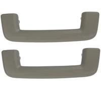 QASULER Car Interior Ceiling Safety Handrail Inner Roof Pull Handle Front Rear, for Land, for Rover, Discovery 3 Discovery 4(1Pcs Gray Rear) Car Grab Handle(Black 1 Pair Grey Front)