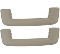 QASULER Car Interior Ceiling Safety Handrail Inner Roof Pull Handle Front Rear, for Land, for Rover, Discovery 3 Discovery 4(1Pcs Gray Rear) Car Grab Handle(Black 1 Pair Beige Front)