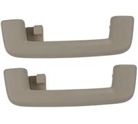 QASULER Car Interior Ceiling Safety Handrail Inner Roof Pull Handle Front Rear, for Land, for Rover, Discovery 3 Discovery 4(1Pcs Gray Rear) Car Grab Handle(Black 1 Pair Beige Rear)
