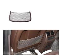 QASULER Car Ont Black Left Right Seatback Pocket Panel Cover Trim, for Mercedes, for Benz, Ml Gl Gl Gle R Cla W164 W166 W251 1669100003 back seat organiser(Brown)