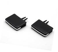 QASULER Car Rear AC Air Vent Grille Clip Slider Repair Kit, for Mercedes, for Benz, W204 C X204 GLK W212 W207 E Class 2007-2015 204830035490511 Car Air Vent Clip(BLACK Rear Black 2pcs)