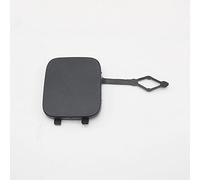 QASULER Car Rear Bumper Towing Hook Fauling Eye Cover Trailer Cap, for Peugeot, 3008, OEM 1609738280A, Base Color Unpainted Tow Bar Cover