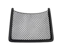 QASULER Car Rear, for Seat, Back String Net Meh Storage Pocket Organizer Auto Interior Accessories, for, A4 B8 A5, for Q3, for A3, A6 C7 Q5 B9 Q7 back seat organiser(1pc Black)
