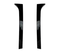 QASULER Car Rear Window Spoiler, for Skoda, for Superb Side Wing Trim Cover 2008 2009 2010 2011 2012 2013 2014 2015 2pcs Gloss Black ABS Rear Spoilers Rear Window Spoiler