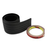 QASULER Car Rubber Rear Guard Bumper Protector Trim Cover, for Jaguar, XF XFL XE XJ XJL F-Pace F Pace Fpace X761 XJ6 XKR XK8 X320 X308 Rubber Rear Bumper Guard(104cm)