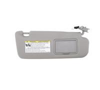 QASULER Car Side Sun Visor Sun Visor With Mirror Sunvisor Assy Gray Uv