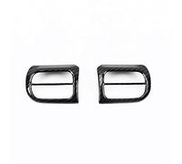 QASULER Car Steering Wheel Button Frame Cover Trim, for Citroen, C5 Aircross 2017 2018 2019 ABS Carbon Fiber Car Air Vent Decoration(Steering Wheel)