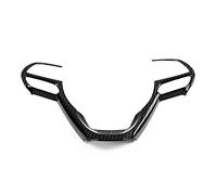 QASULER Car Steering Wheel Button Frame Cover Trims, for Jeep, Grand Cherokee 2014 To 2017 ABS Chrome Mirror Car Air Vent Decoration(Carbon Fiber)