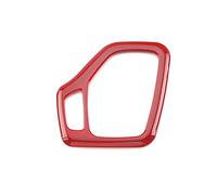 QASULER Car Styling ABS Gear Shift Panel Cover Frame, for Jeep, Cherokee 2014 2015 2016 High Quality Accessories Car Air Vent Trim(Red)