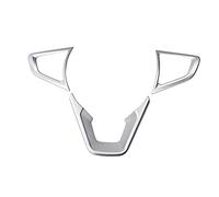 QASULER Car Styling Car Steering Wheel Button Frame Cover Trim, for Ford, Edge 2015 2016 2017 ABS Matte Car Air Vent Decoration