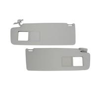 QASULER Car Sunvisor With Mirror Light Sunshade Assembly, for VW