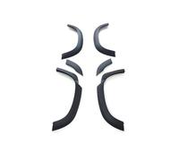 QASULER Car Wheel Eyebrow Arch Trim Side Fender Flare Strip, for Land Rover, Defender 110 2020-2024 Mudguards Auto Front Rear Mudflap Fender Flares(110 Matte Black)