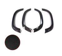 QASULER Car Wheel Eyebrow Arch Trim Side Fender Flare Strip, for Land Rover, Defender 90 2020-2024 Mudguards Auto Front Rear Mudflap Fender Flares(90 Carbon Fibre)