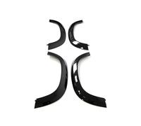 QASULER Car Wheel Eyebrow Arch Trim Side Fender Flare Strip, for Land Rover, Defender 90 2020-2024 Mudguards Auto Front Rear Mudflap Fender Flares(90 ABS Gloss Black)