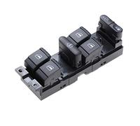 QASULER Car Window Lift Control Switch Button Power Window Master Switch, for Fabia, for Octavia, for Superb, for Jetta, for Golf, for Passat, 1J4959857A 1J4959857 1J4959857B Car Window Switch