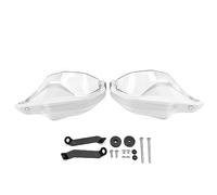 QASULER CB650F CB 650F CB650R CB 650R 2014-2018 2019 2020 2021 Carbon Look Motorcycle Handguard Shield Hand Guard Protecto Motorcycle Hand Guards(White Clear Set)