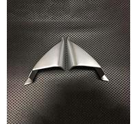 QASULER Chrome Carbon Fiber Interior Front Window Side Triangle Corner Cover Trim A Pillars Trigangle, for Mazda, CX-5 CX5 2018 2019 Car Air Vent Trim(Silver)