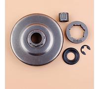 QASULER Clutch Drum Sprocket Bearing Washer Clip Kit, for Husqvarna, 365 362 371 372 XP 372XP Chainsaw Chainsaw Clutch Drum