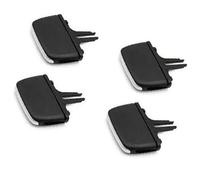 QASULER Dashboard Air Vent, for VOLVO, XC90 V90 S90 Car Conditioner Clip Repair Kit Front Rear Grille Outlet Tab Slider Air Vent Clip(BLACK Rear right)
