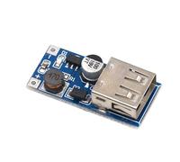 QASULER Dc 0.9v 5v to 5v 600ma Power Bank Charger Step Up Boot Converter Voltage Module B Output Charging Circuit power module voltage boost(Blue)