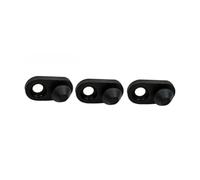 QASULER Door Jamb Switch, for Toyota, for Corolla, Crown Levin Camry, 1pcs Door Light Control Switch Sensor Rubber Sleeve Car Interior Light Switch(BLACK Rubber sleeve 3pc)