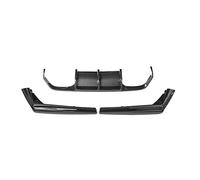 QASULER F82 M4 Car Rear Bumper Diffuser Spoiler Lip Splitter, for, for F80 M3 2015-2020 Chassis Protector Guard Car Rear Spoiler(Carbon Fiber Look)