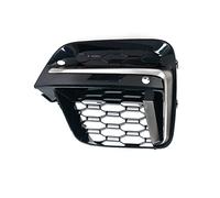 QASULER For BMW, for New X3 G01 X4 G02 2018 2019 2020 Car Frame Cover Front Fog Light Grille Cerium Gery Lamp Trim Protector Exterior Car Fog Light Grille Trim(Left)