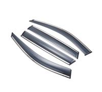 QASULER For Buick, for Excelle Sedan 2008-2017 Plastic Exterior Visor Vent Shades Window Sun Rain Guard Deflector 4pcs Car Side Window Visor