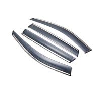 QASULER For Chevrolet, for Sail 2015 2016 2017 2018 Plastic Exterior Visor Vent Shades Window Sun Rain Guard Deflector 4pcs Car Side Window Visor