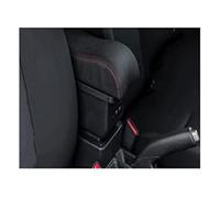 QASULER For Chevrolet, for Spark Car Armrest Box Interior Center Console Storage Box Arm Rest Car-Styling Accessories Car Armrest Box(BLACK B1 Red Line 3usb)