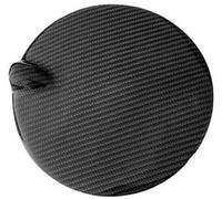 QASULER, for Focus, MK2 2005-2011 Carbon Fiber Fuel Tank Cap Oil Cover Filler Flap Lid Car Styling Auto Accessories Car Fuel Filler Cap(BLACK Carbon Fiber)