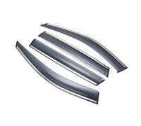 QASULER For, for Peugeot, for 4008 2012-2015 Plastic Exterior Visor Vent Shades Window Sun Rain Guard Deflector 4pcs Car Side Window Visor